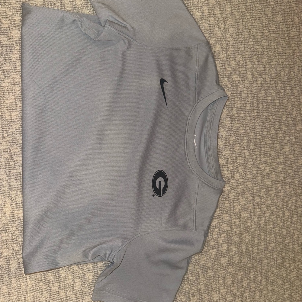 Nike dri fit Gray Athletic Tee with Georgia G